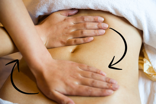 Massaggio contro il Gonfiore Addominale